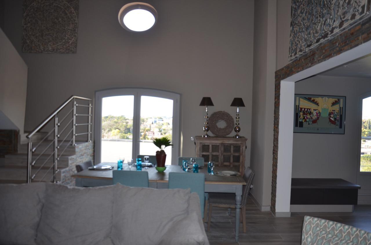 Belle Maison Avec Piscine Dans Les Hauteurs A Saint Raphael Kültér fotó
